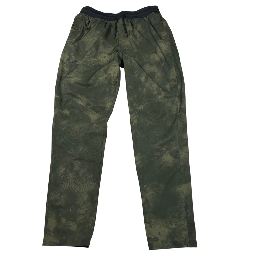 Under Armour UA Sportstyle Elite Joggers Pants Men's Large Camo Tapered 378951